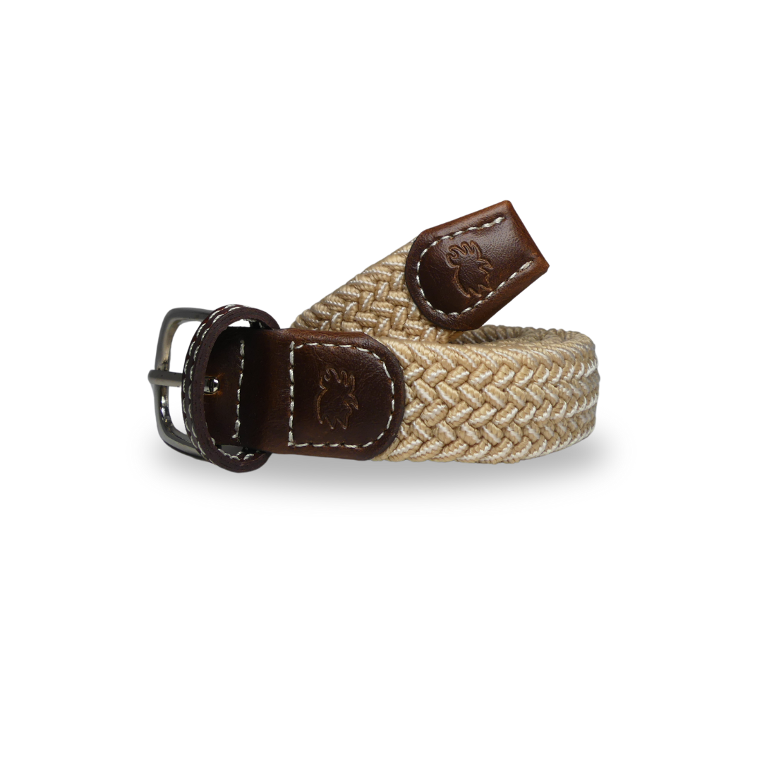 The Lil' Sanibel Kid's Herringbone Woven Stretch Golf Belt