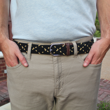 The Parish Woven Elastic Stretch Belt