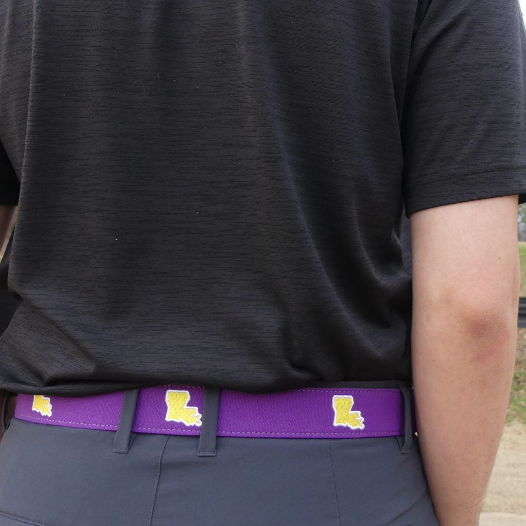 The Boot Embroidered Belt