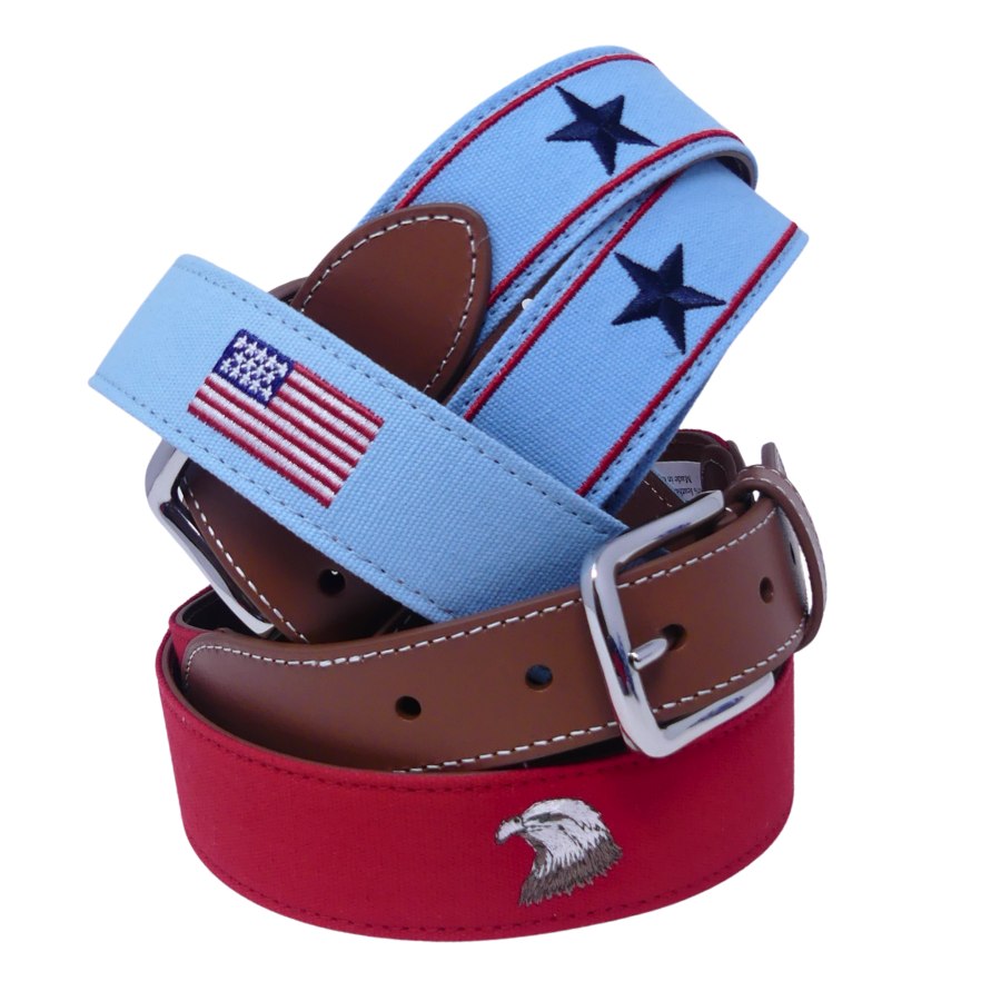 The Independence Embroidered Belt