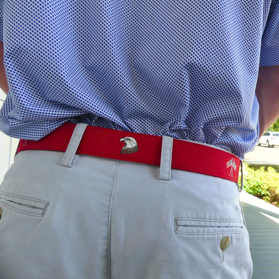 The Olympic Embroidered Belt