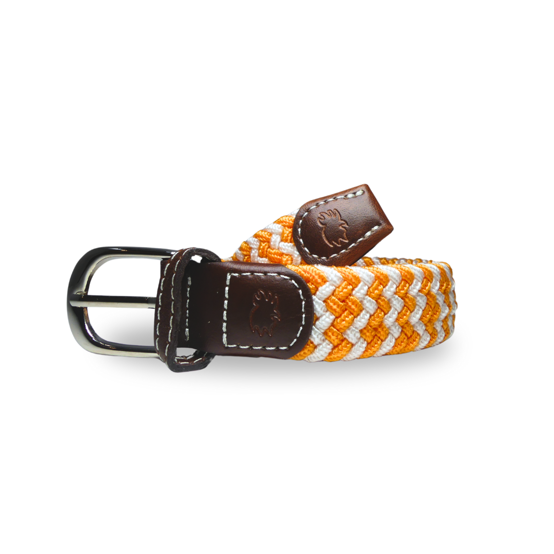 The Lil' Cumberland Kid's Herringbone Woven Stretch Belt- 15% OFF SALE