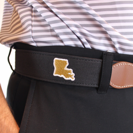 The Poydras Embroidered Belt