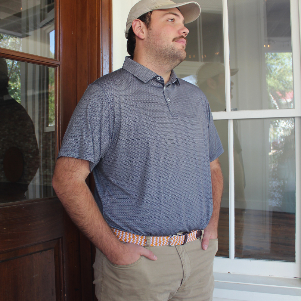 The Cumberland Woven Elastic Stretch Golf Belt