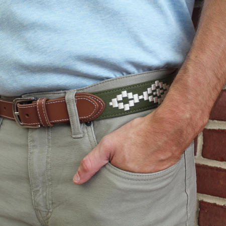 The Midland Embroidered Belt Aztec
