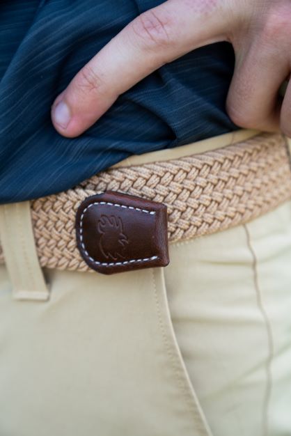 The Palm Beach Woven Elastic Stretch Belt