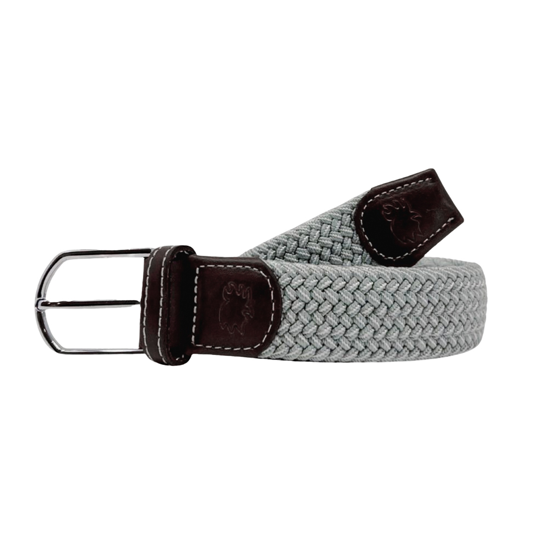 The Kohler Two Toned Woven Elastic Stretch Golf Belt