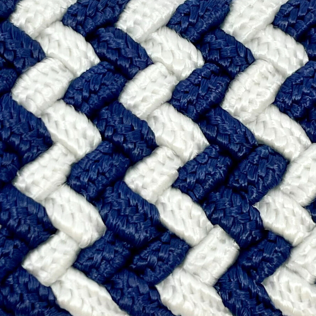 The Lil' Cape Cod Kid's Chevron Woven Stretch Golf Belt