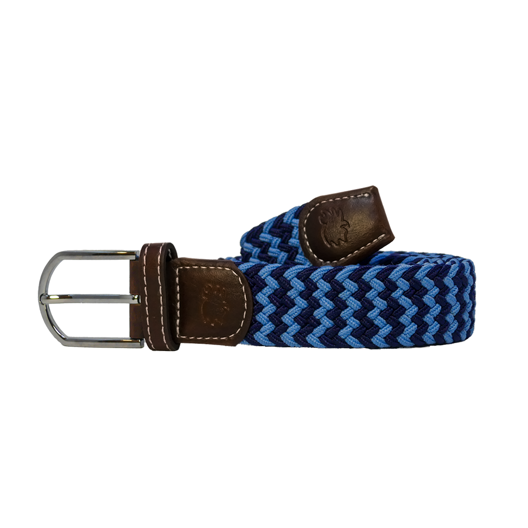 The Nantucket Woven Elastic Stretch Golf Belt