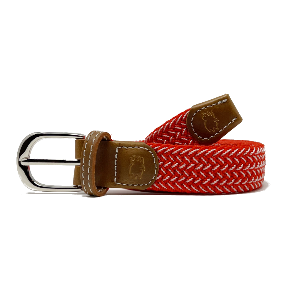 The Poinsettia Women's Woven Stretch Golf Belt- 15% OFF SALE