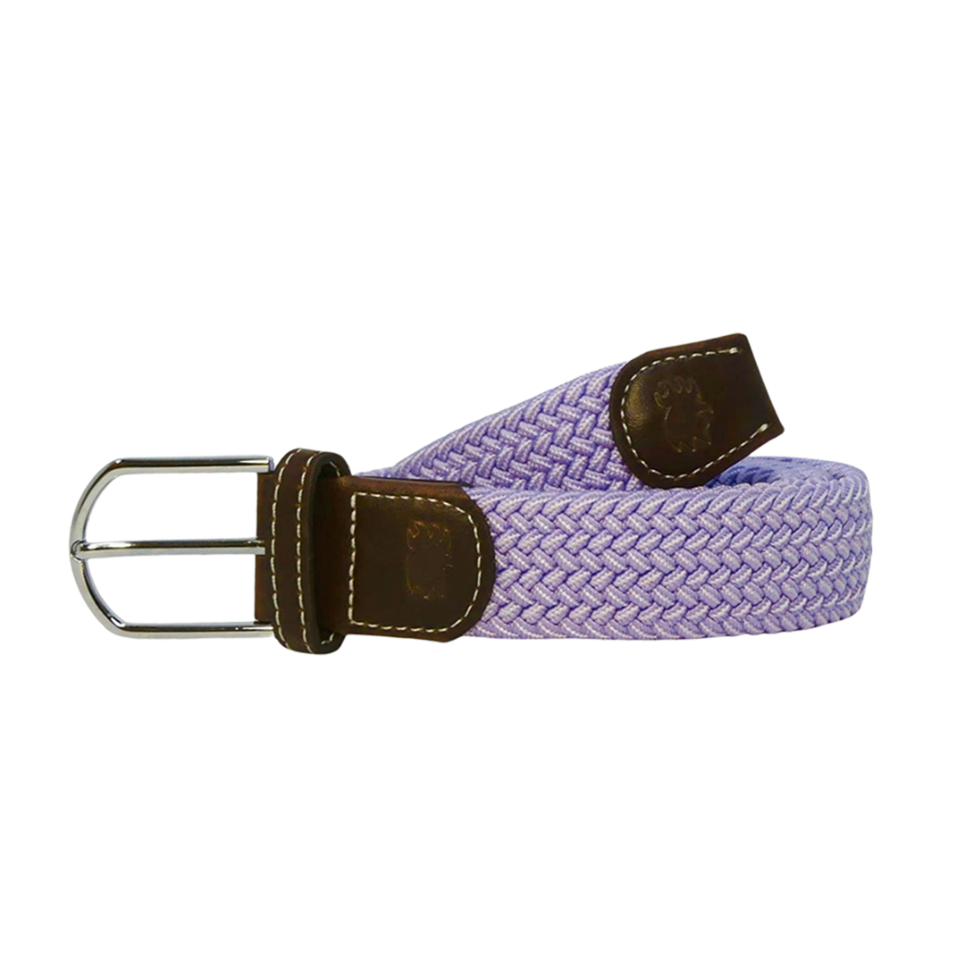 The Provence Herringbone Woven Elastic Stretch Belt
