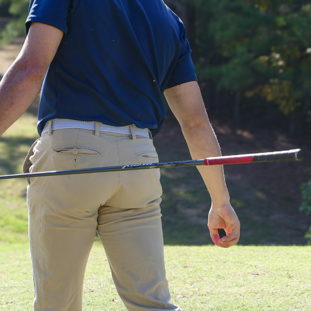 The Sarasota Herringbone Woven Elastic Stretch Belt