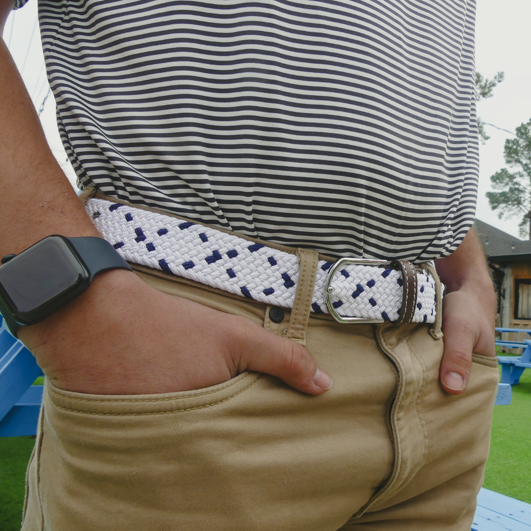 The Santorini X-Series Woven Elastic Stretch Belt