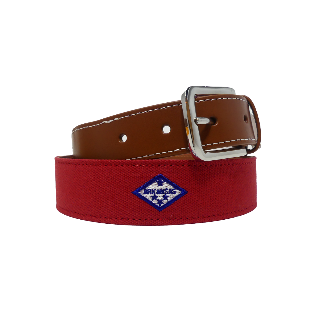 The Dickson Embroidered Belt