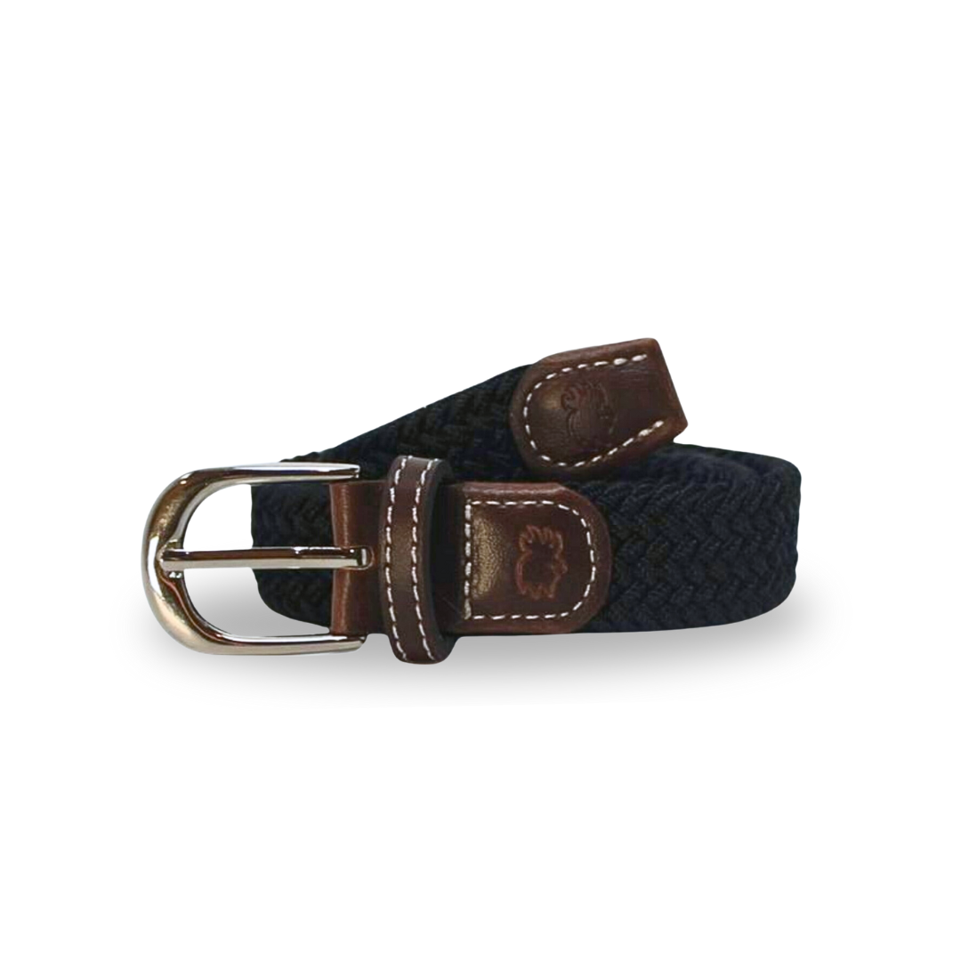 The Lil' Bethpage Kid's Solid Woven Stretch Belt
