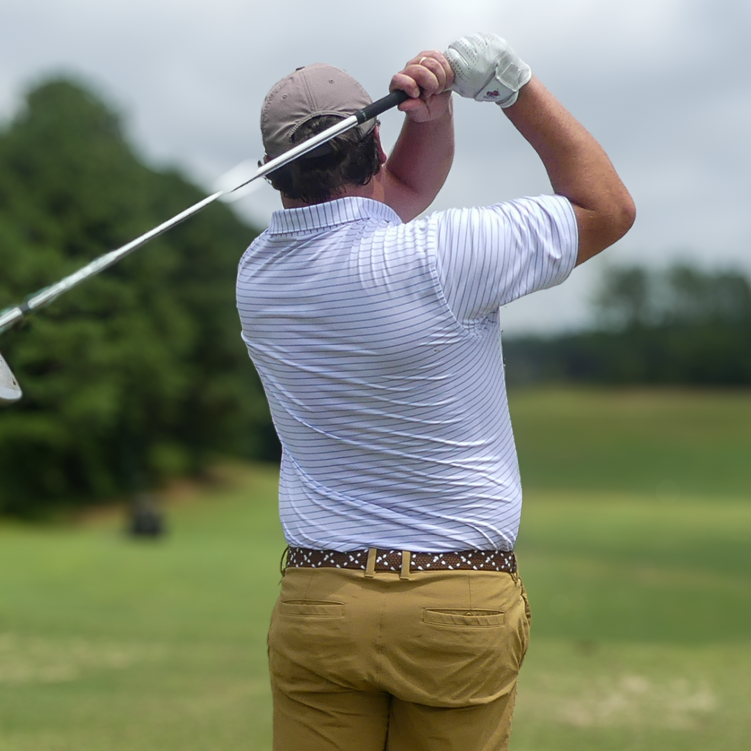 The Lima Woven Stretch Golf Belt