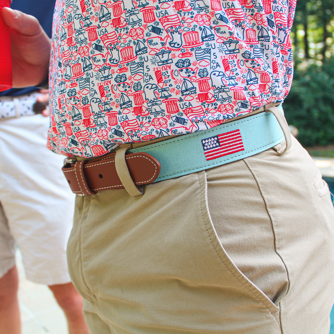 The Arlington Embroidered Belt