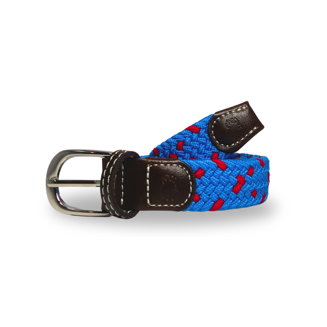 The Lil' Hilton Head Kid's Woven Stretch Golf Belt