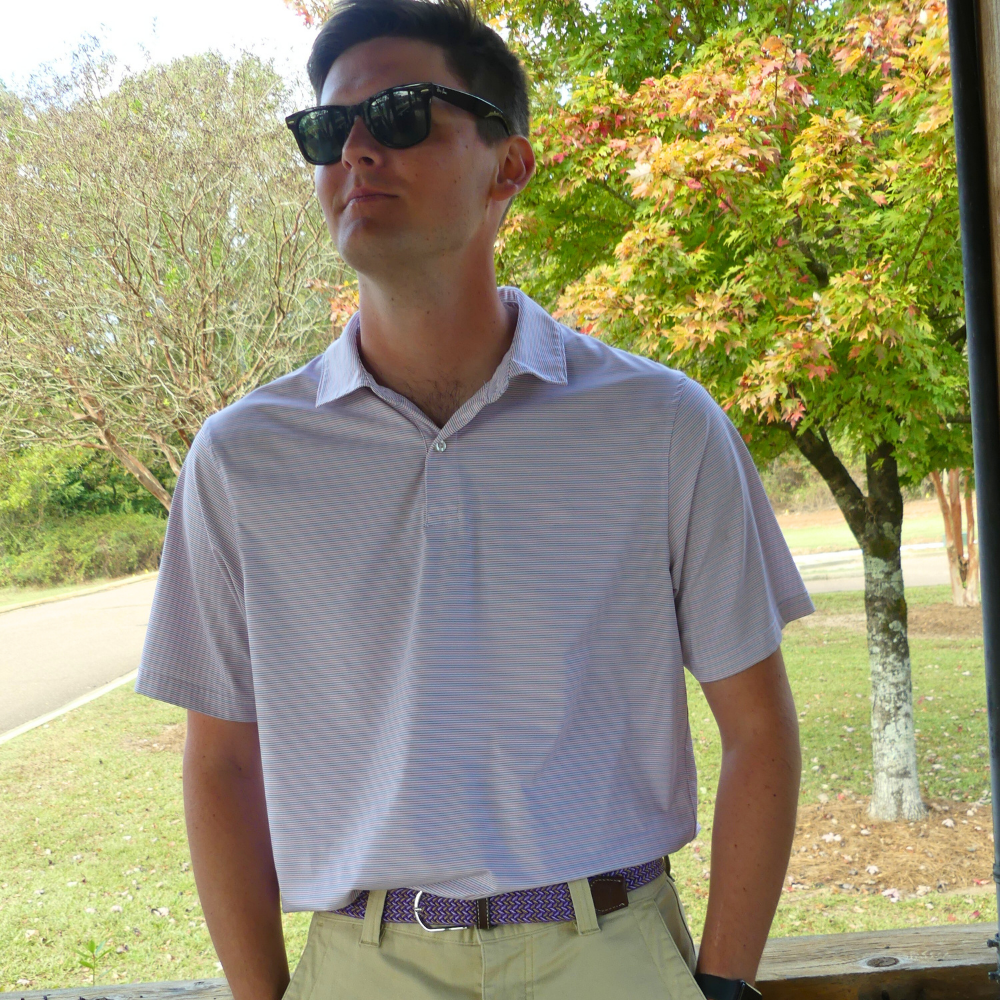 The Big Easy Woven Elastic Stretch Golf Belt