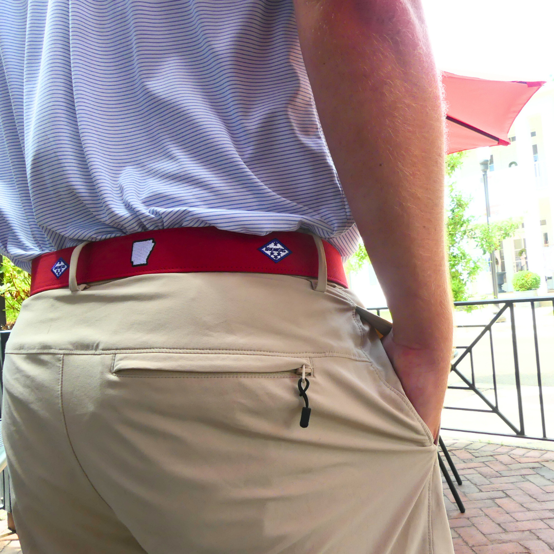 The Dickson Embroidered Belt