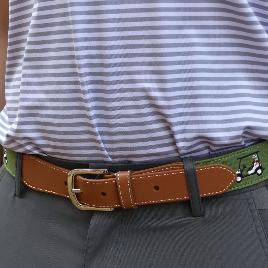 The Turn Drink Embroidered Belt