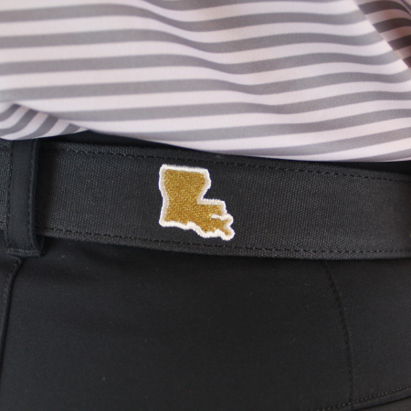 The Poydras Embroidered Belt