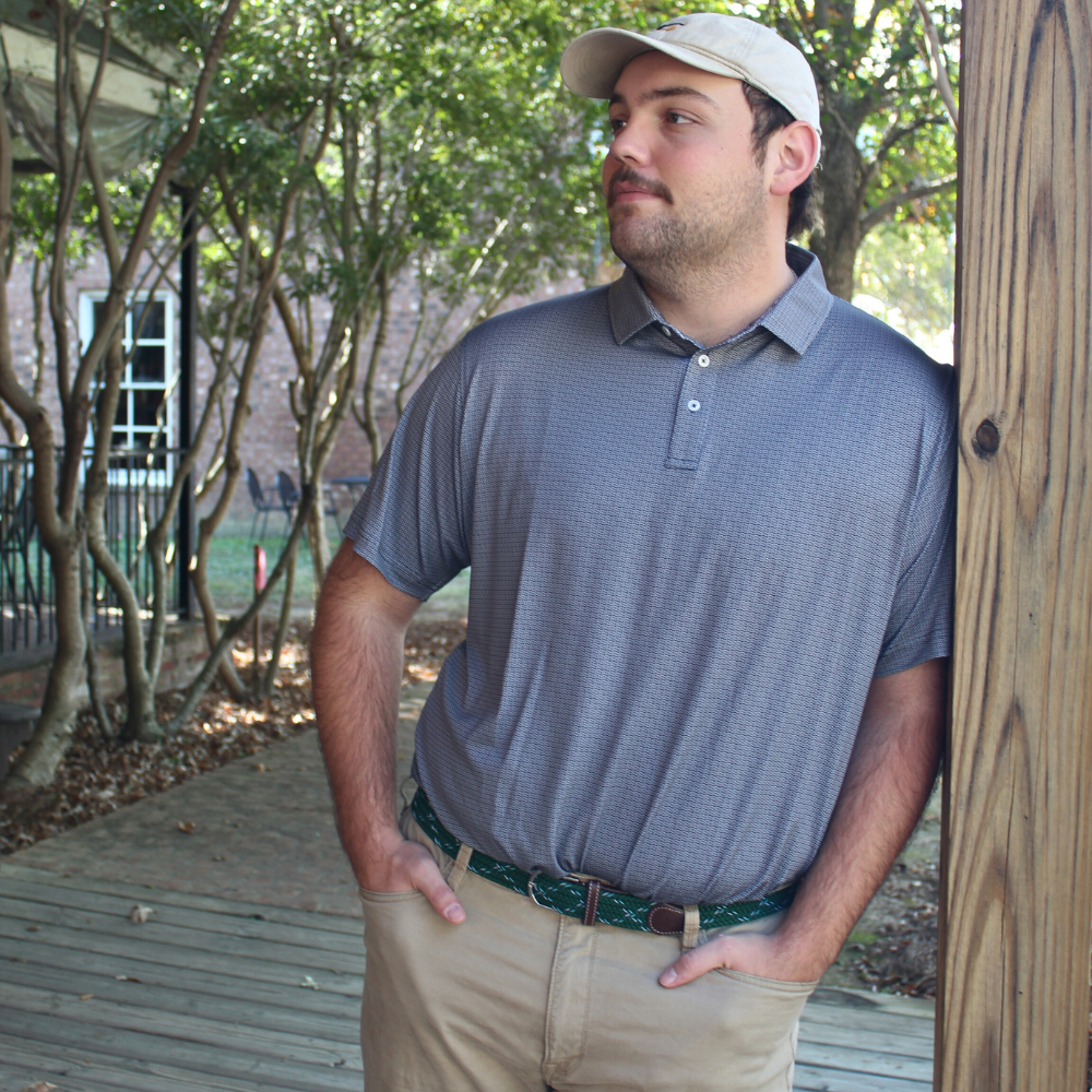 The Magazine Woven Stretch Golf Belt