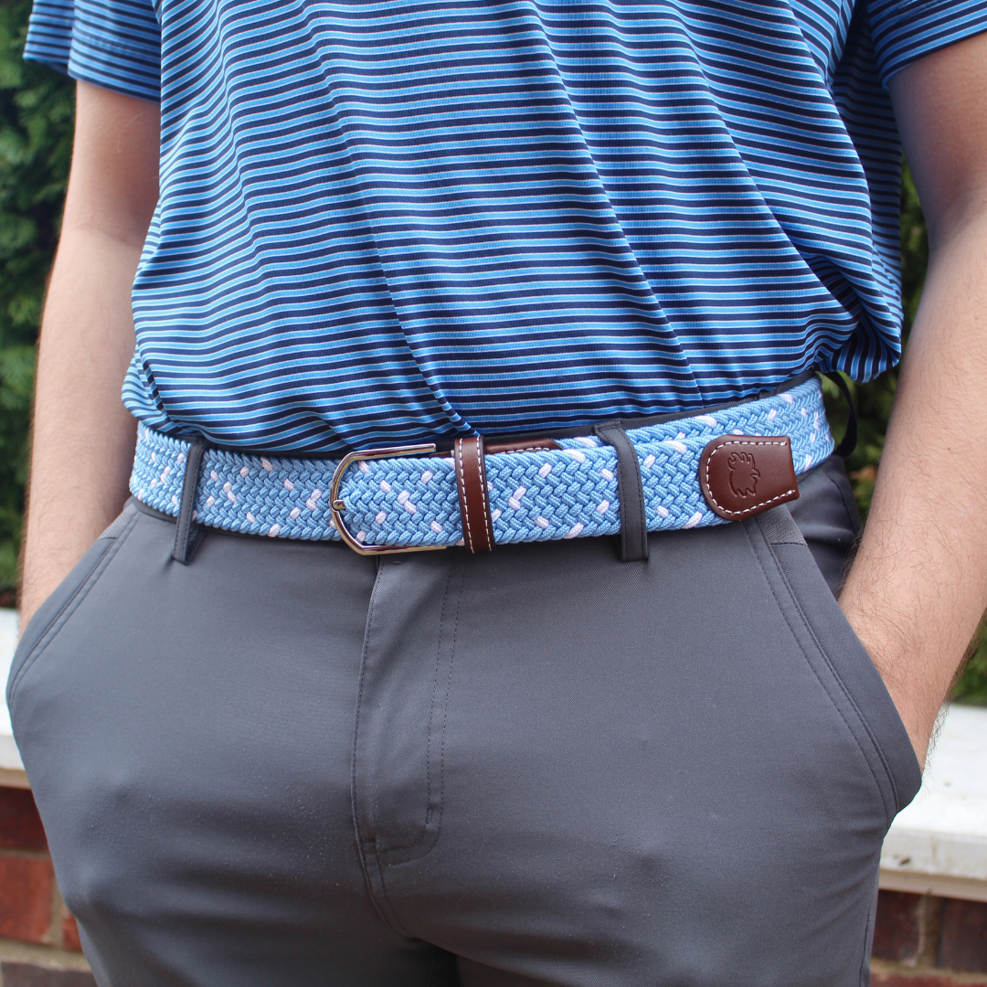 The Breckenridge Woven Elastic Stretch Belt