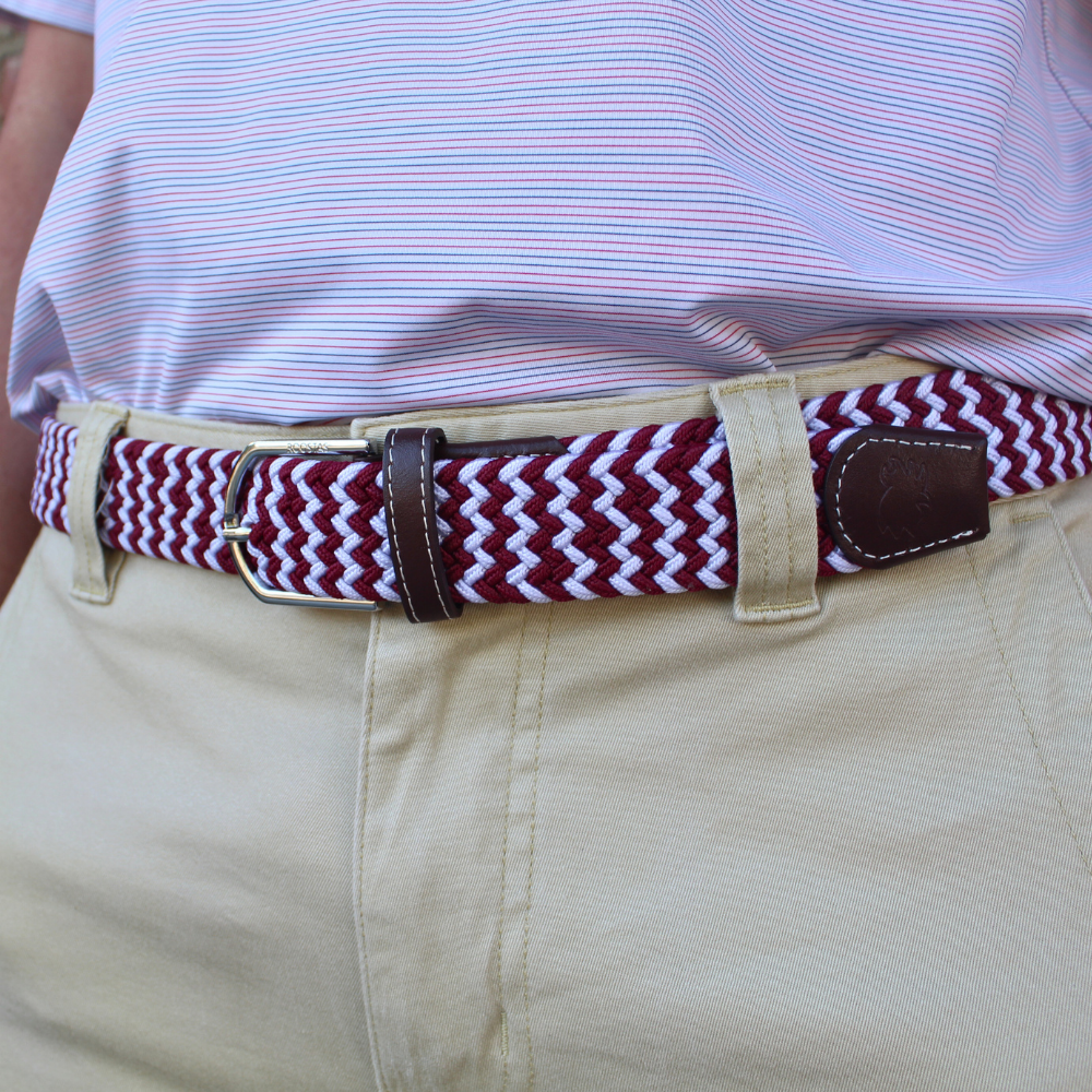 The Bryan Woven Stretch Golf Belt