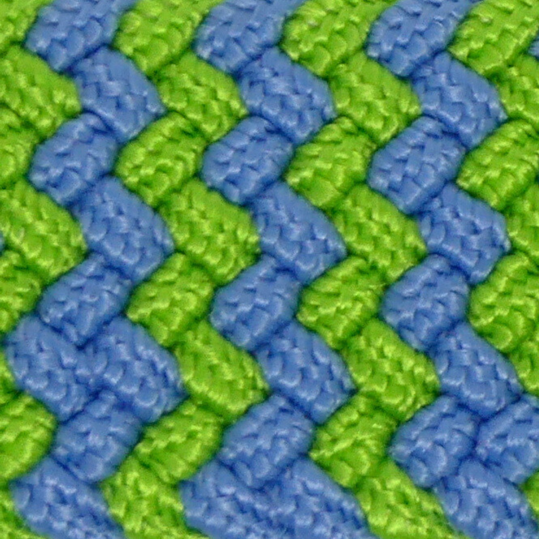 The Lil' Bermuda Kid's Herringbone Woven Stretch Belt close up view- 15% OFF SALE