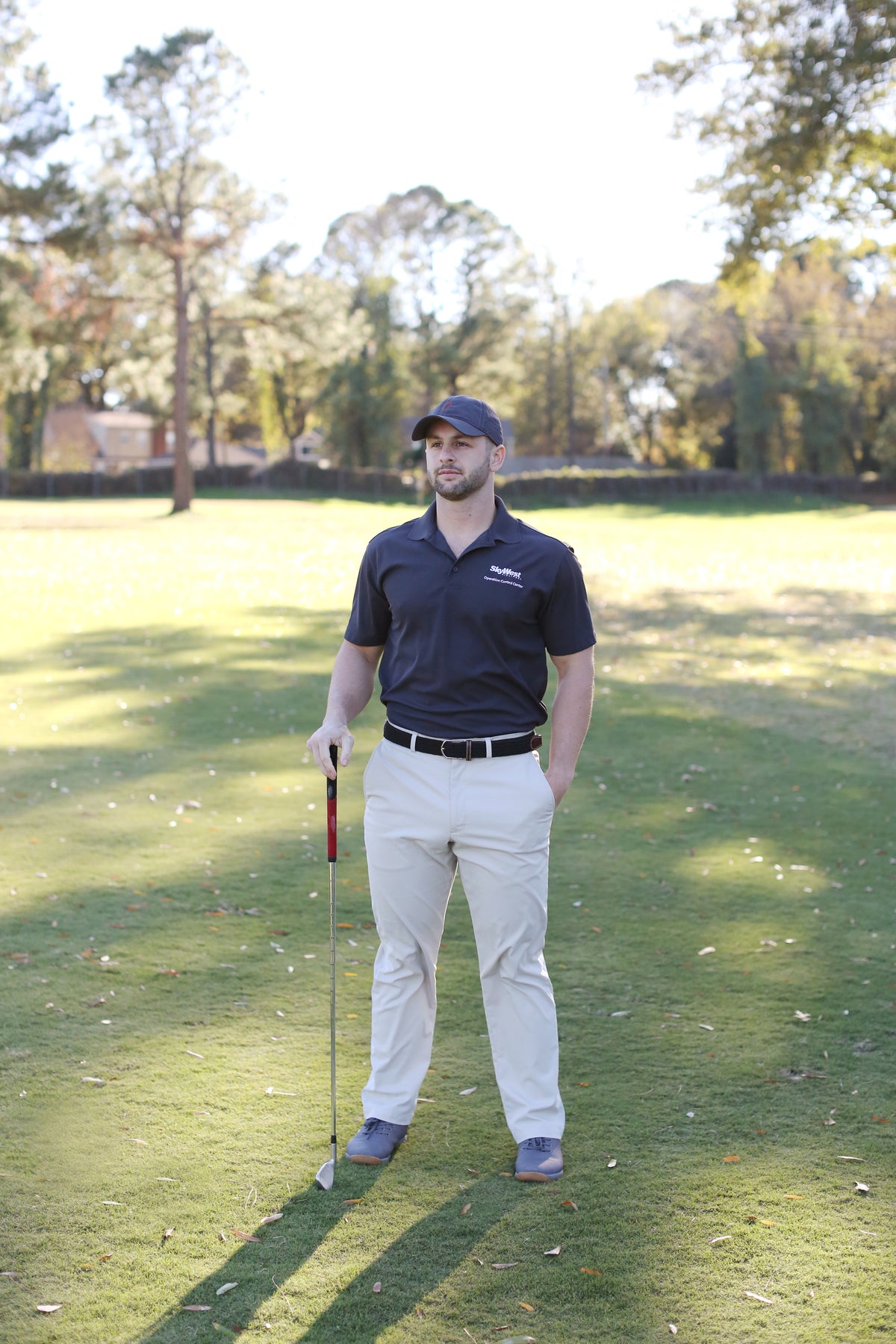 The Bethpage Solid Woven Elastic Stretch Belt