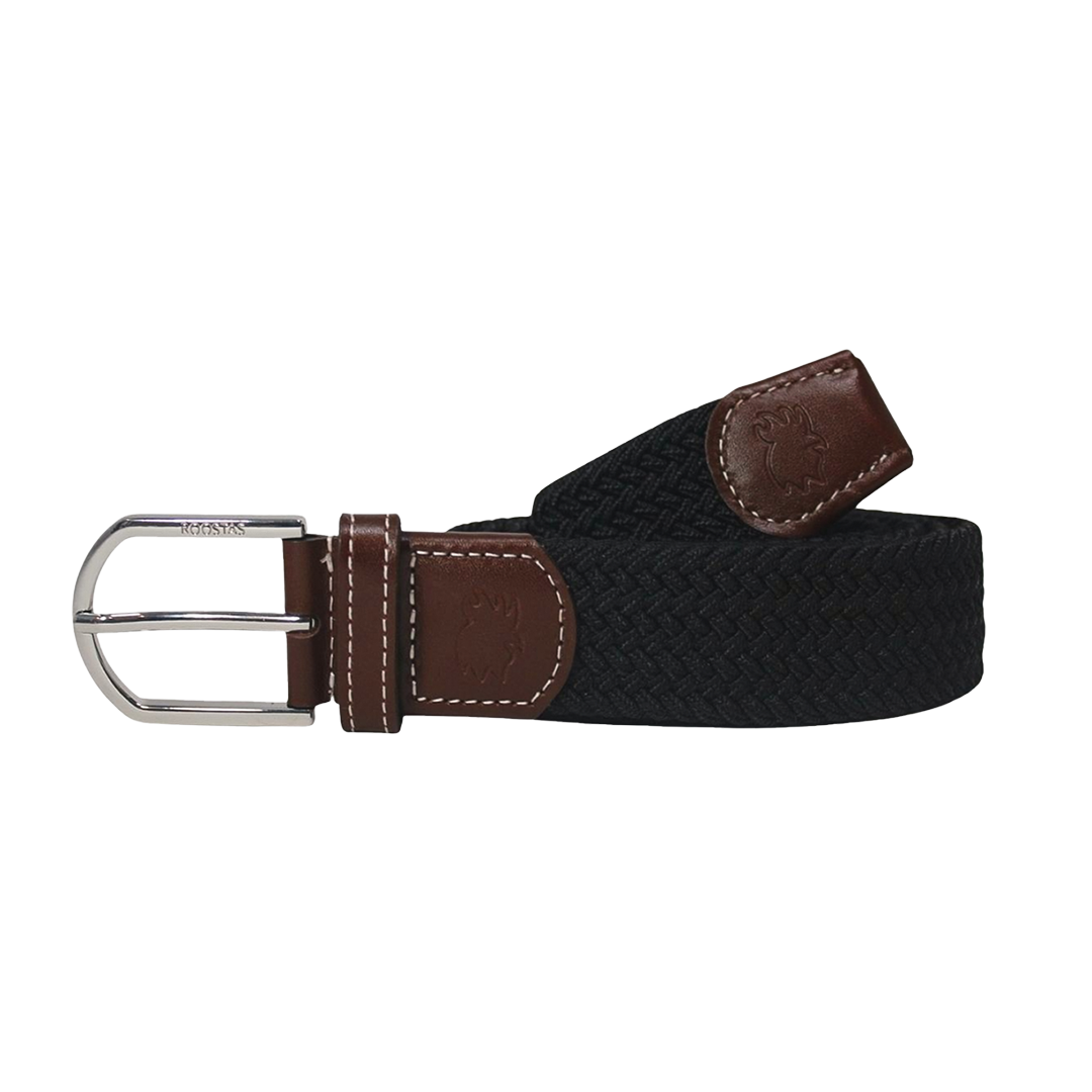 The Bethpage Solid Woven Elastic Stretch Belt