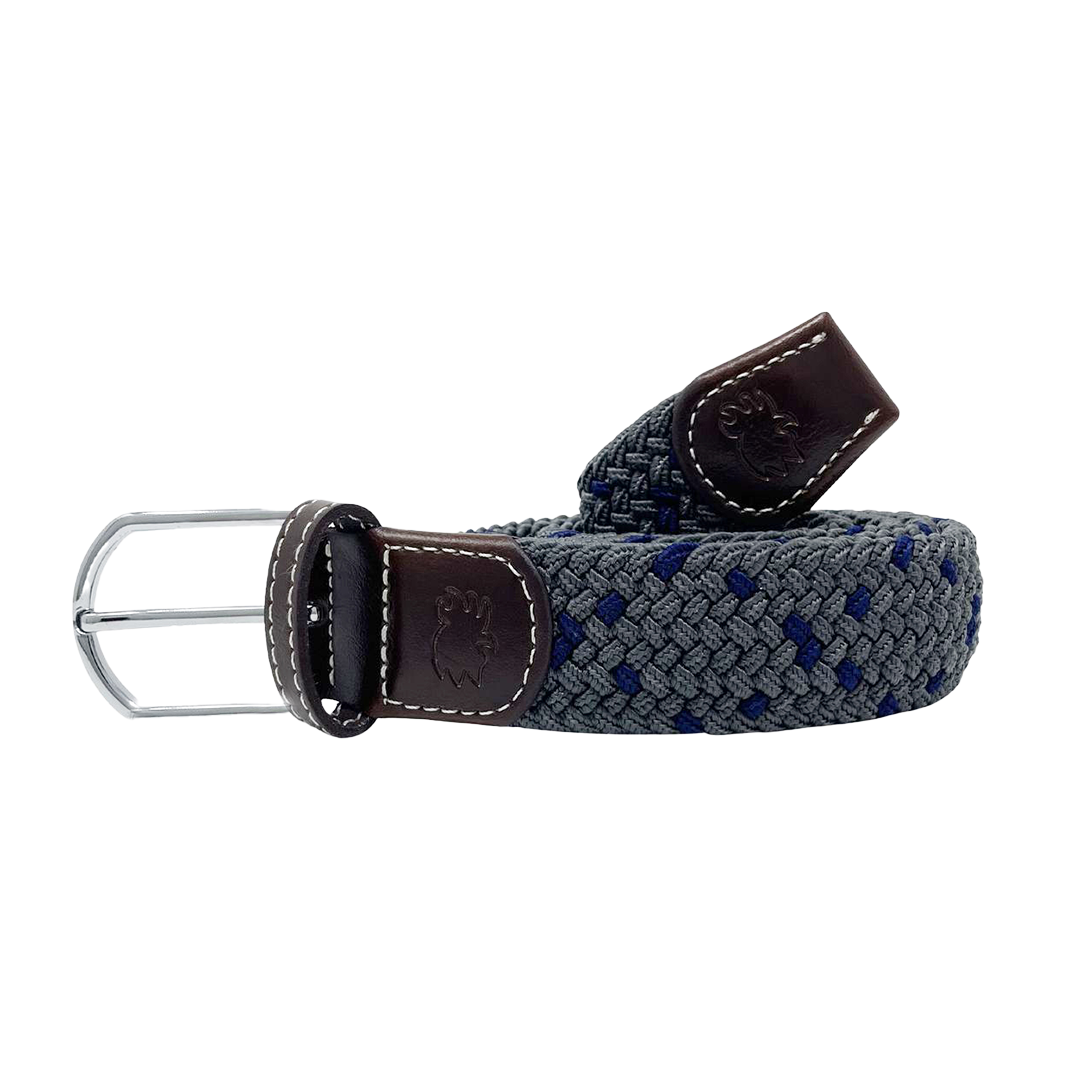 The Boulder Woven Elastic Stretch Golf Belt