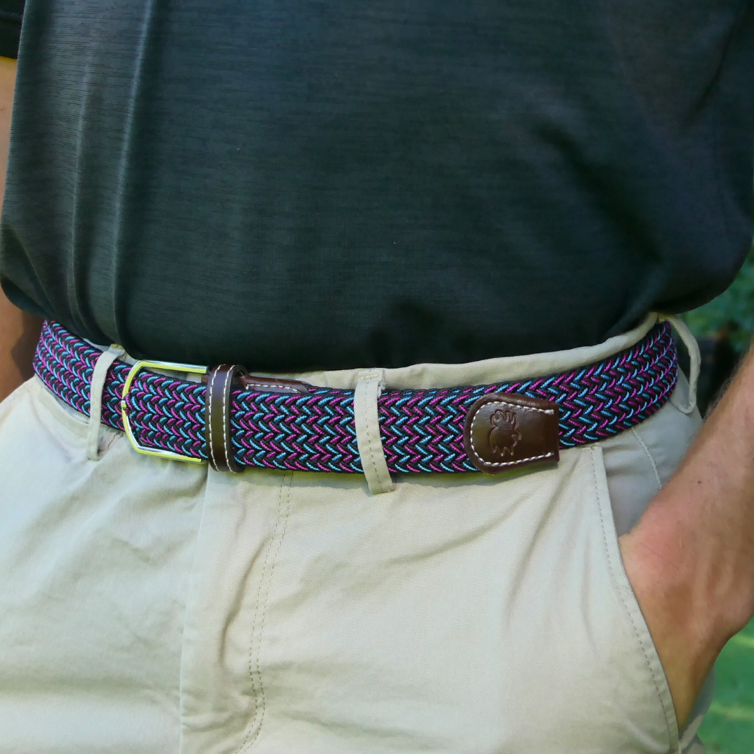 The Vice Woven Elastic Stretch Golf Belt- LAST CHANCE