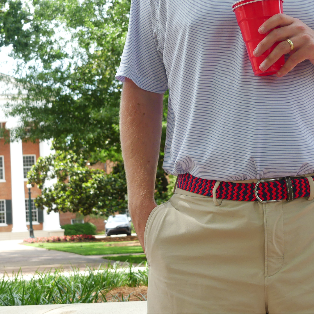 The Jackson Woven Stretch Golf Belt