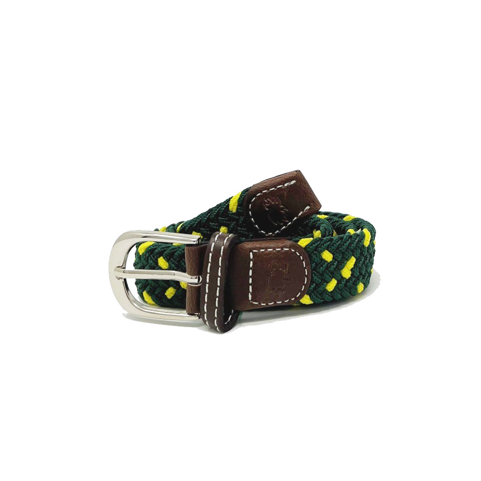 The Lil' Fresh Cut Kid's Woven Stretch Golf Belt