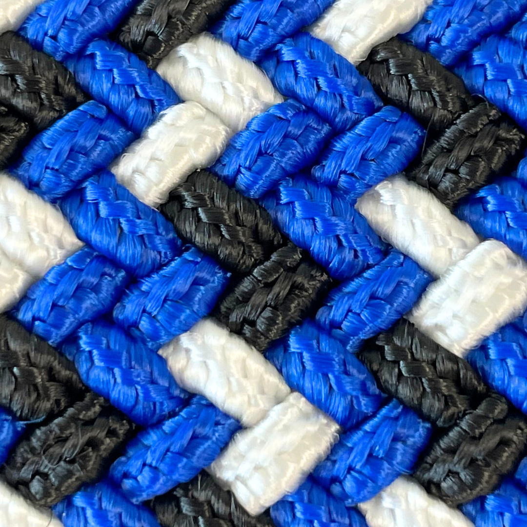 The Jupiter Two Toned Woven Elastic Stretch Belt
