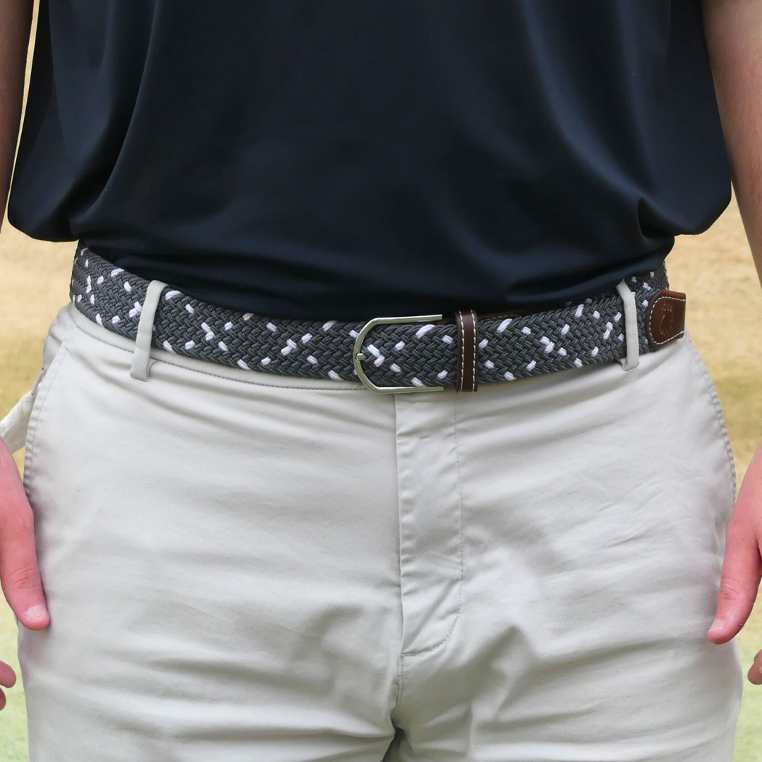 The Juneau Woven Stretch Golf Belt