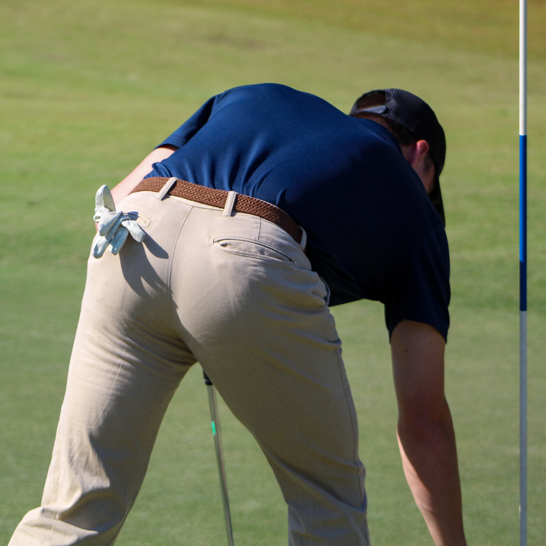 The Mojave Solid Woven Elastic Stretch Golf Belt